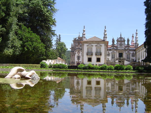 Mateus Palace, Portugal stock photo