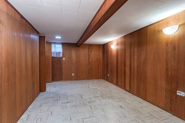 Mid 20th Century Basement Room