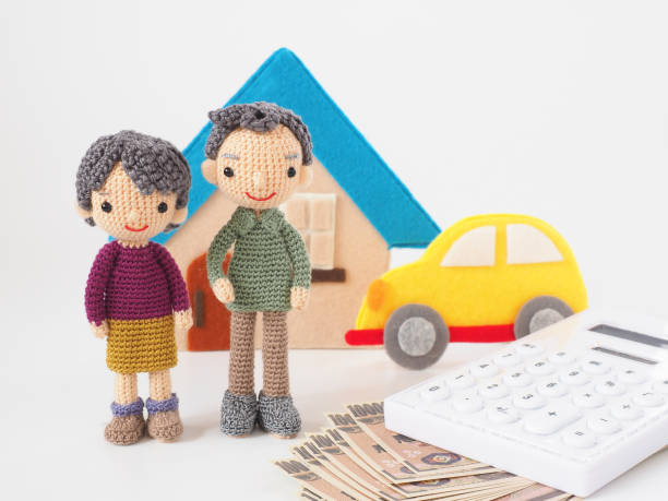istock Small and cute Amigurumi doll 1263069442