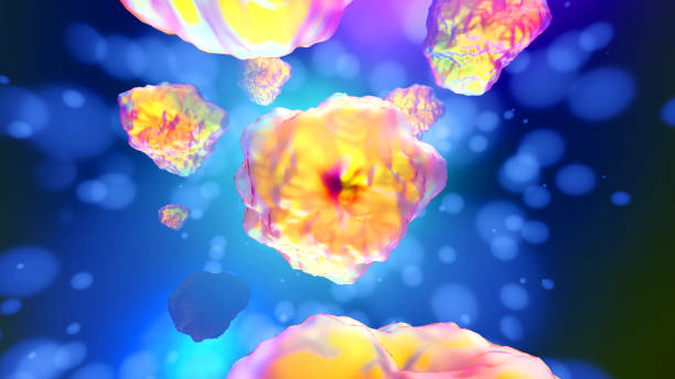 istock 3D Illustration of Inflamed vibration cells 1263069675