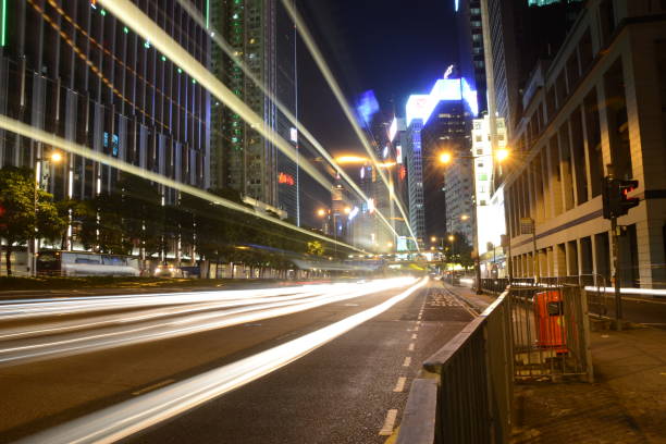 istock light trail photography with wrong white balance 1263081872