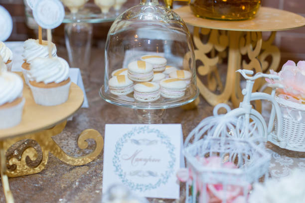 istock Wedding Candy Bar At A Banquet In A Restaurant 1263086977