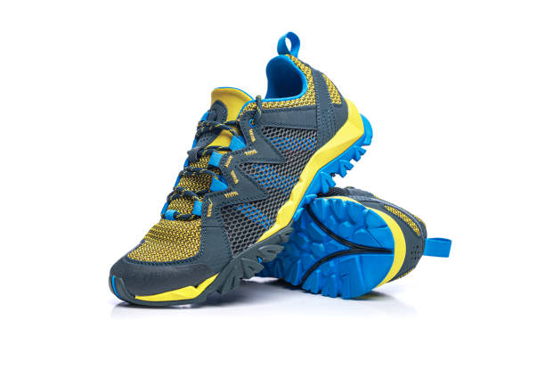 istock Pair of Sneakers on the White. 1263105397