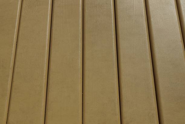 istock brown plastic texture of wide boards 1263116119