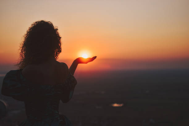 istock Dreamy girl 1263121196
