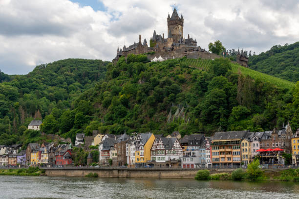 istock View of Cochem and the castle at river Mosel, Germany 1263129111