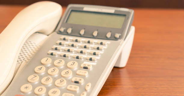 istock closeup old office telephone on the desk 1263135215