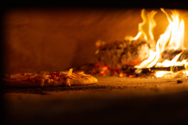 istock Wood oven pizza 1263144188