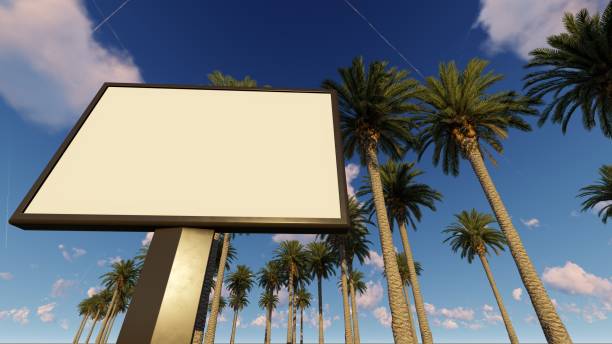 istock One blank billboard in Copenhagen 1263153009