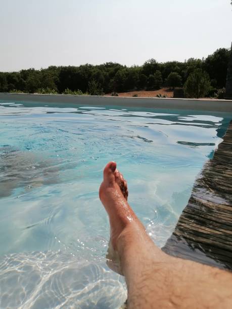 istock Foot in the water 1263154470