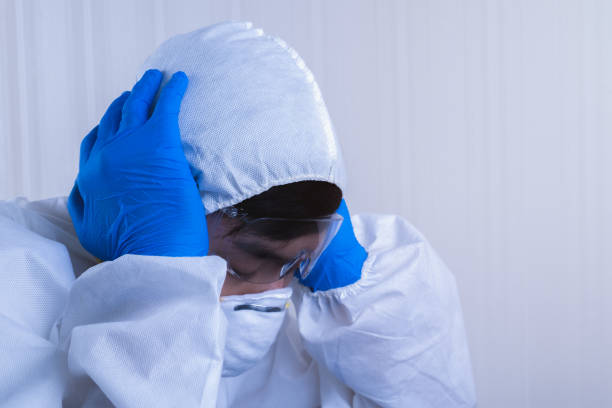 istock Doctors wear a face shield / PPE for protection against coronavirus disease. 1263161178