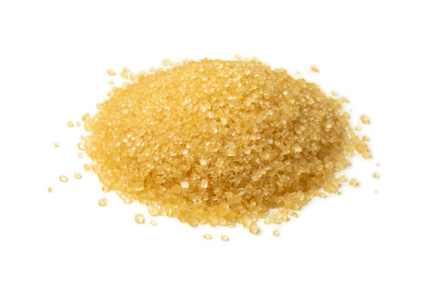 istock Heap of natural brown sugar 1263162396