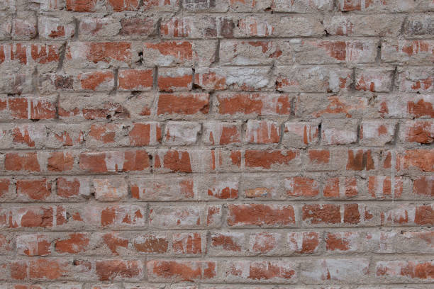 istock Texture of old vintage brick wall. 1263163402