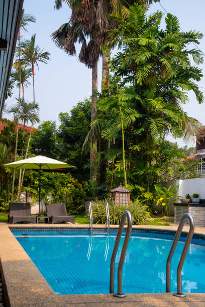 istock A villa architectural home with swimming pool view 1263172950