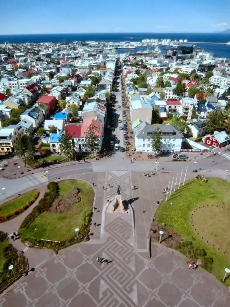 Photo of Reykjavik from Above