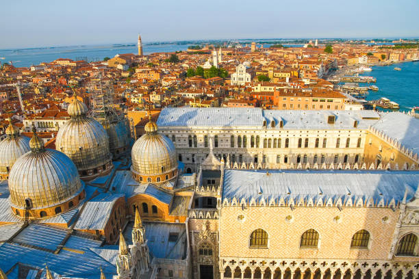 istock Landscape view of Rome on a sunny day 1263176524