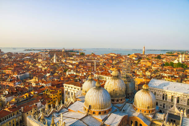 istock Landscape view of Rome on a sunny day 1263176528