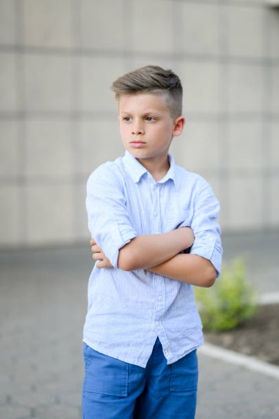 istock Photo of thoughtful young boy. 1263214554