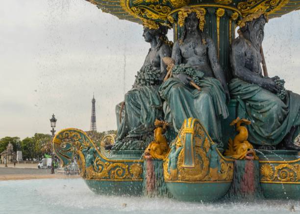 istock Mermaids Fountain Place de la Concorde Paris 1263228722