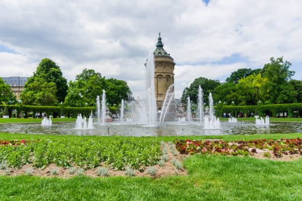 istock City Park of Mannheim Germany 1263228903