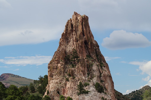 Grey Rock at Garden of the Gods. Colorado Springs Colorado