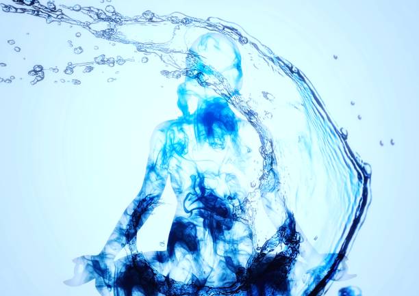 istock Silhouette of a woman meditating 1263248841