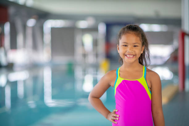 istock Young kids at the pool 1263259336