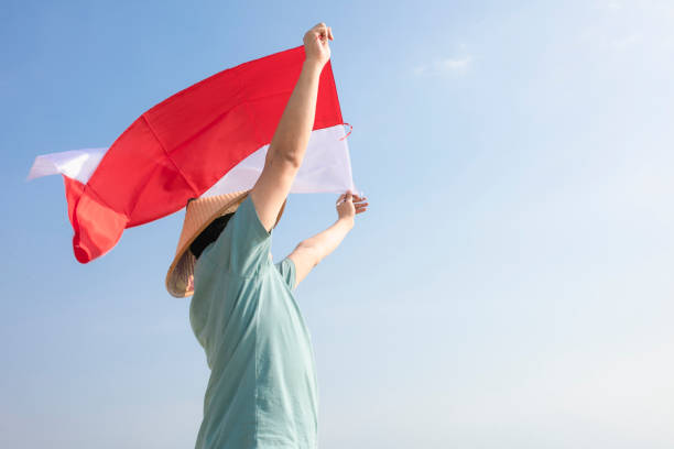 istock Indonesian Farmer Celebrating Independence Day 1263263086