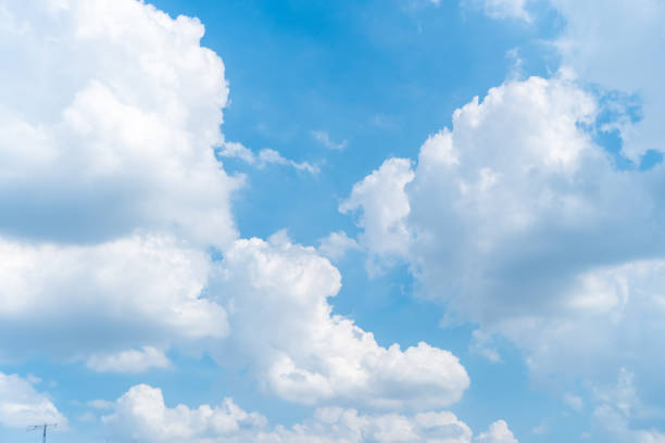istock Copy space summer blue sky and white cloud abstract background. 1263271528
