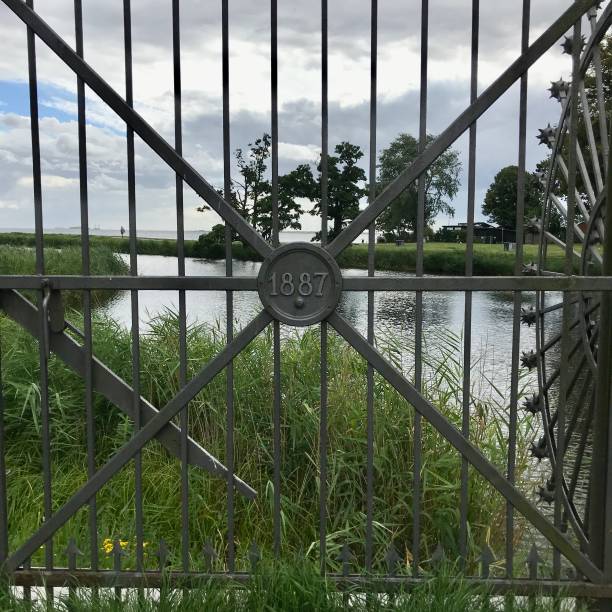 istock Cast iron gate Fortress 1887 1263275515