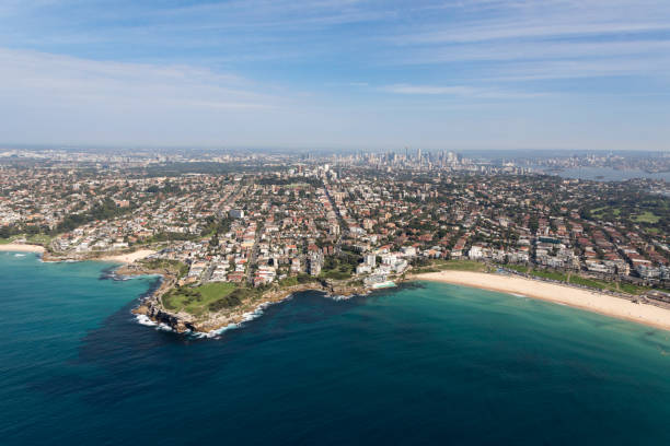 istock Bondi Beach - Sydney Australia aerial view. 1263279884