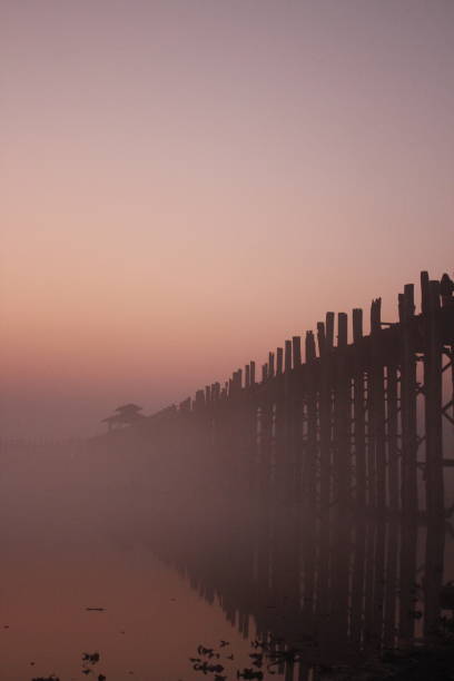 istock Sunrise at U-Bein Bridge 1263281068