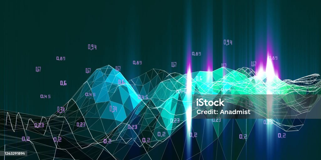 Abstract Analyze Algorithm Artificial Intelligence Data Big Data ...