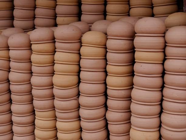 istock Hanoi district, Ceramics with foot powered wheel, Vietnam 1263327516