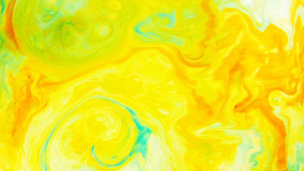 istock Abstract background. Fluid art texture. Abstract backdrop with swirling paint effect. Trendy colorful backdrop. Mixing paints 1263331931