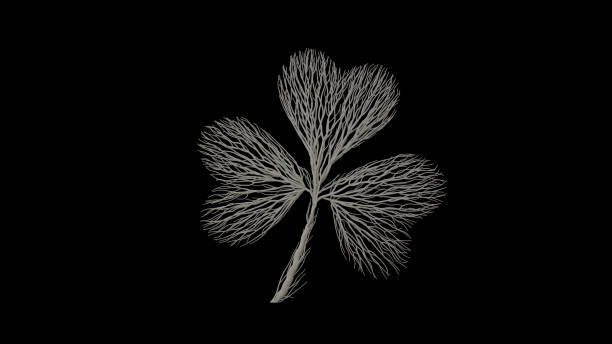 istock Growing Tree in a shape of Clover. Eco Concept. St. Patrick's day. 1263335699