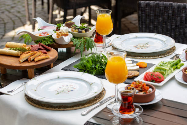istock luxury breakfast in the garden 1263376969
