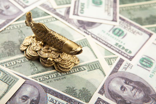 Fish Signification Money Image Of Fish Money Background Stock Photo - Download Image Now ...