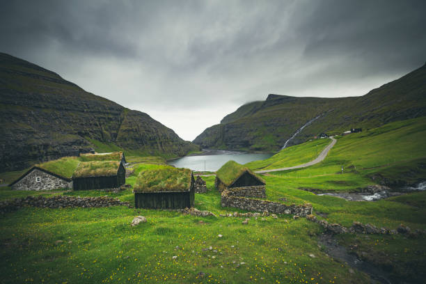istock saksun village, faroe islands 1263390867