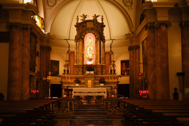 inside of church