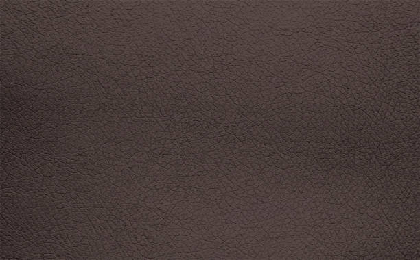 Background texture of brown natural leather grain Vector illustration background texture pattern of dark brown and grey natural leather grain fake leather stock illustrations