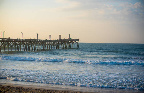 istock Surf City Pier Hurricane Isaias on the Way 1263406410