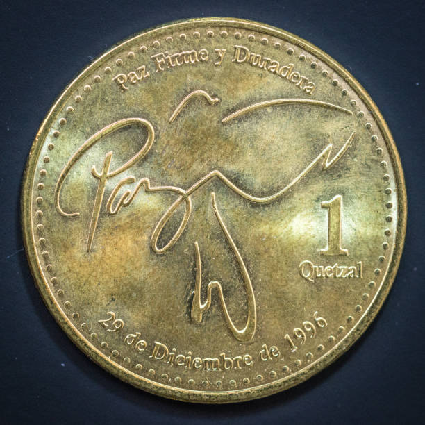 istock GTQ Guatemalan Quetzal Coin 1263428115