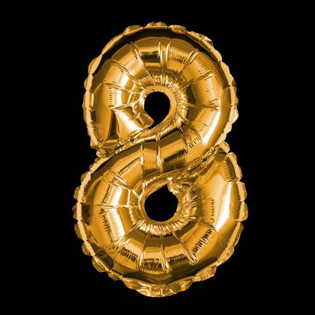 istock Foil Balloon - 3D Number 1263431391