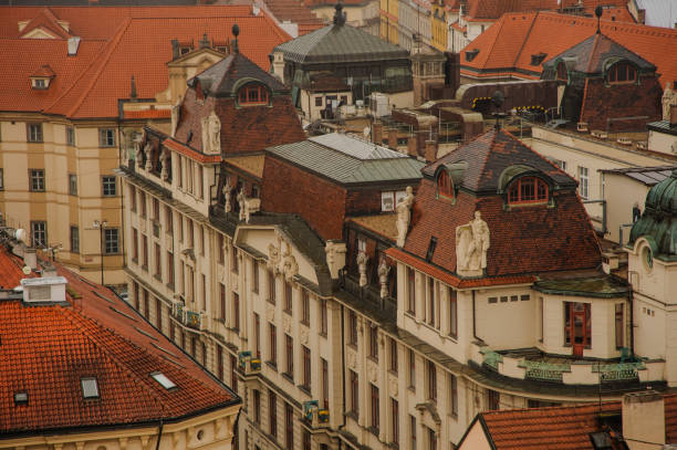 istock Prague Old Town Square row houses 1263438632