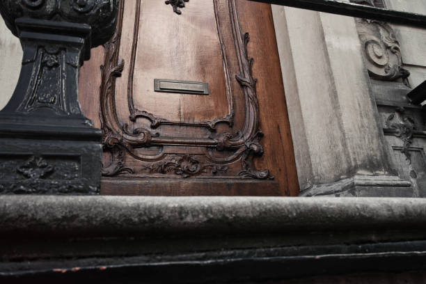 istock The elegant door in Amsterdam 1263439155