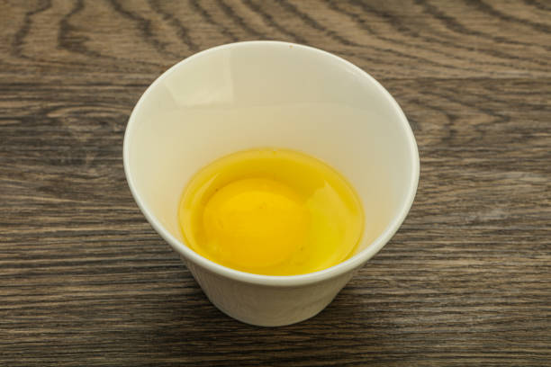 istock Raw Chicken egg in the bowl 1263442381