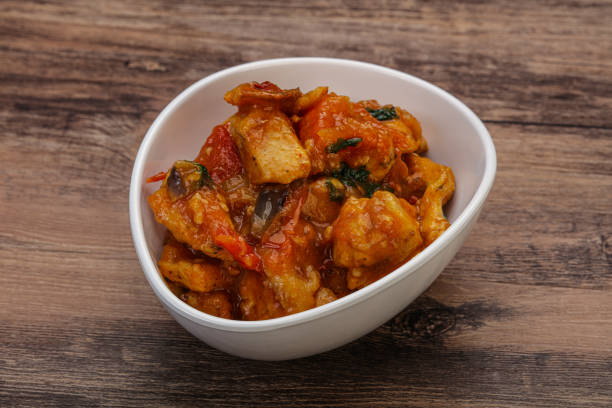 istock Chicken with oyster sauce and vegetables 1263443020