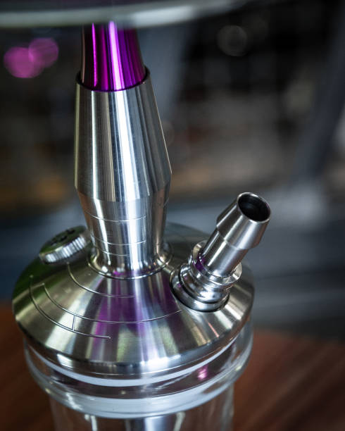 istock part of the hookah, modern design, on a background. 1263446633