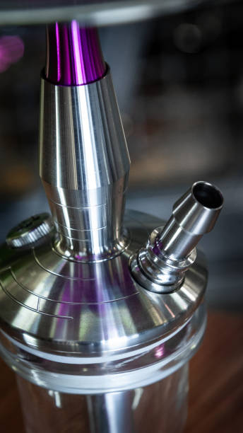 istock part of the hookah, modern design, on a background. 1263446635